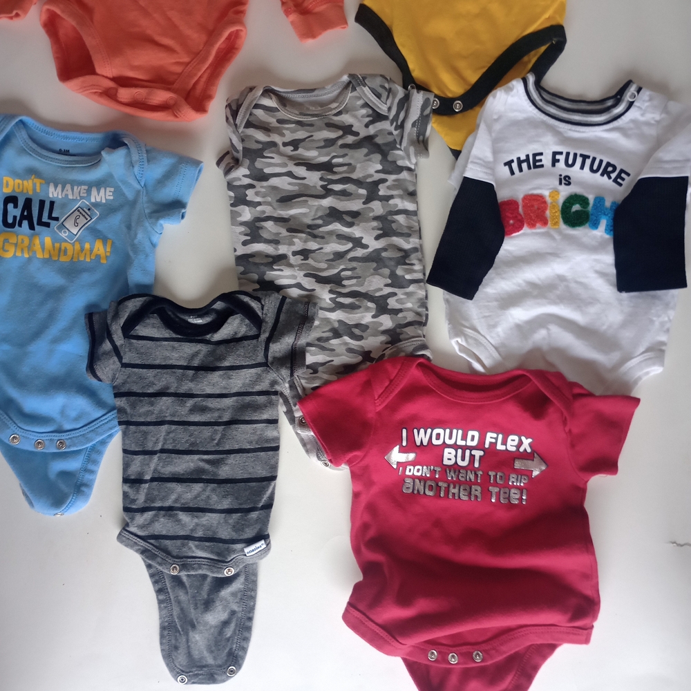 Infant 0-3 Month Baby boy onesies